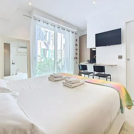 Apartment Nestor&jeeves -studio Julie- Nice, Ac, Walk To *